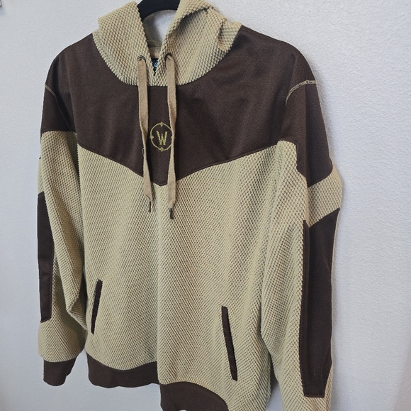 Blizzard World Of Warcraft Embroided Men's Zip Up Hoodie Jacket Medium - Picture 13 of 16